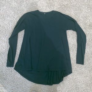 Oversized flowy lululemon ling sleeved top